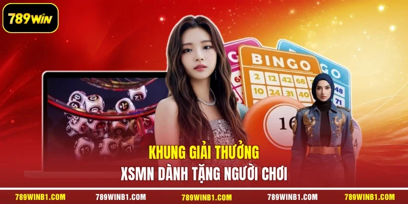 Khung giải thưởng XSMN dành tặng người chơi